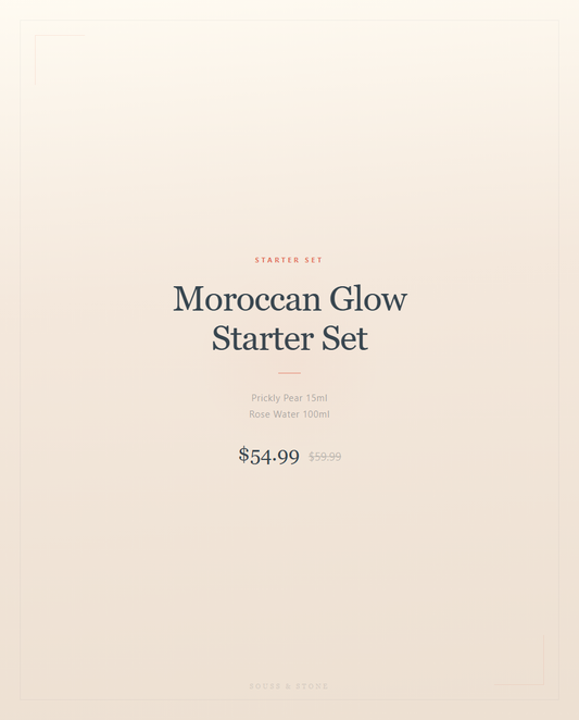 Moroccan Glow Starter Set by Souss and Stone