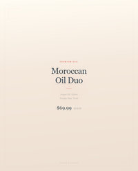 Moroccan Oil Duo by Souss and Stone
