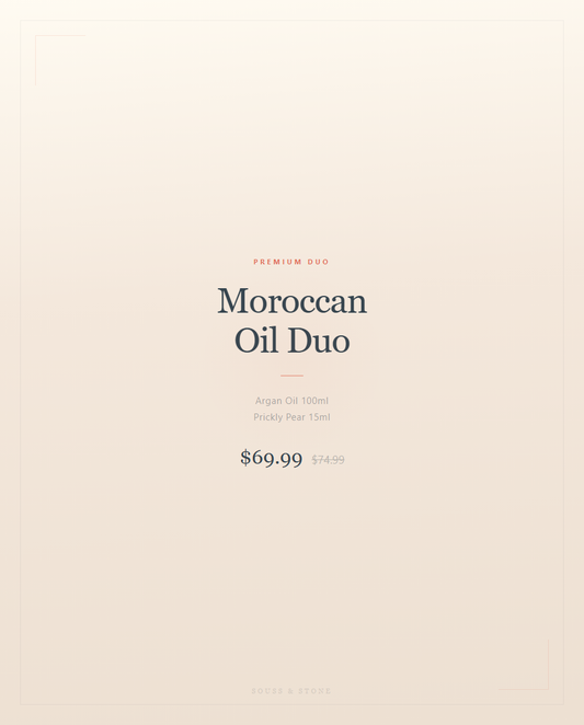 Moroccan Oil Duo by Souss and Stone